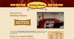 Desktop Screenshot of bombayflames.com